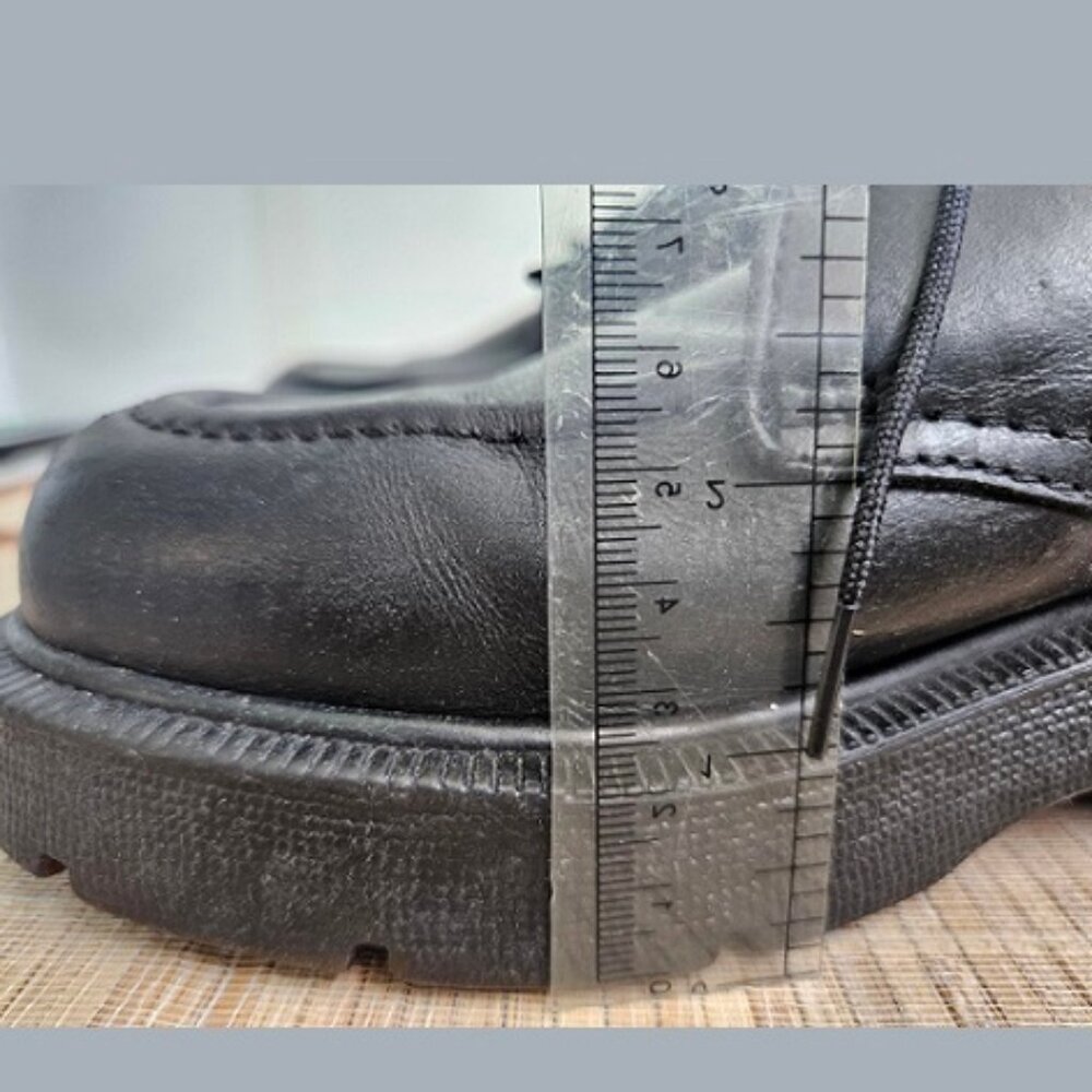 Chunky Spanish Leather Platform Oxfords - Picture 9 of 10